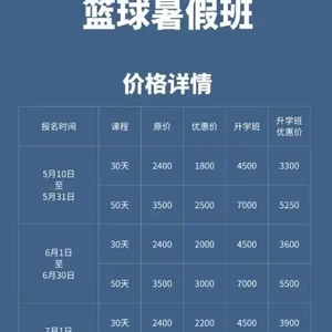 篮球训练营开办条件是什么